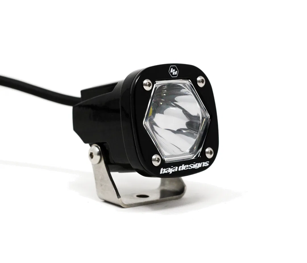 380001 – BAJA DESIGN Driving/ Fog Light, LED Bulb 2.1 Inch Square 20 Watt Bulbs Amp Draw 1.45 AMP Spot Beam 2375 Lume...